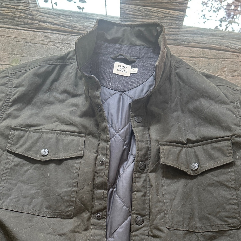 Flint and Tinder Men's Olive Jacket